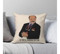 Come Fly With Me If You'll Pardon The Pun Square Pillowcase Polyester Linen Velvet Pattern Decor Throw Pillow Case Home Cover