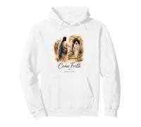 Come Forth Jesus Calls Lazarus John 11 Christian Design Pullover Hoodie