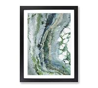 Come Go With Me Abstract Framed Print | A4 Black Framed Wall Art | Ready to Hang | Abstract Fantasy Picture | Living Room Bedroom Lounge Office