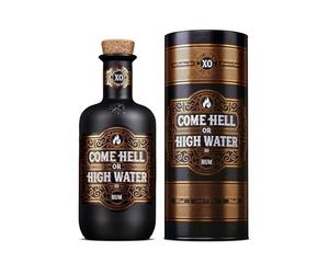 Come Hell or High Water XO Rum - 15 Year Old, Premium Dark Rum Gift Set - 70cl, 40% ABV - Savour it Neat or on the Rocks - Premium Alcohol for Sophisticated Consumers