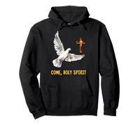 Come, Holy Spirit Cross Dove Christian Pullover Hoodie