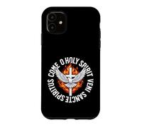 Come Holy Spirit Veni Sancte Spiritus Pentecost Catholic Case for iPhone 11