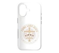 Come Lord Jesus Revelation 22:20 Christian Emblem Case for iPhone 17