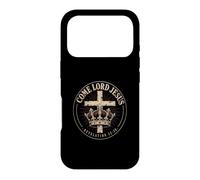 Come Lord Jesus Revelation 22:20 Christian Emblem Case for iPhone 17 Pro