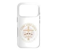 Come Lord Jesus Revelation 22:20 Christian Emblem Case for iPhone 17 Pro
