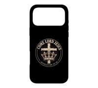 Come Lord Jesus Revelation 22:20 Christian Emblem Case for iPhone 17 Pro Max