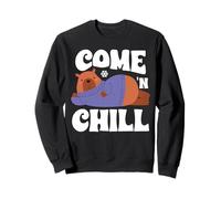 Come ’n Chill Cozy Winter Bear in Sweater Cute Hibernation Sweatshirt