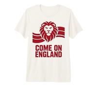 Come ON England Cheer Home Country Flag Game Day Tournament Premium T-Shirt
