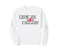 Come On England Dark Text Sweatshirt