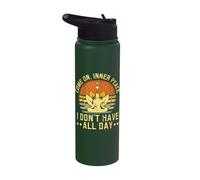 Come on, Inner Peace Spiritual Yoga Meditation Stainless Steel Insulated Water Bottle