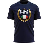 Come On Italy Mens T-Shirt Vintage Forza Italia 1929 Rugby Supporter Dad Grandad Italian Gift Tee