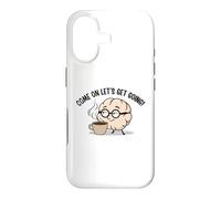 Come On Let’s Get Going Tired Brain Coffee Fun Case for iPhone 17