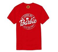 Come on Let's Go Party T-Shirt Top Tee - Pink Girl Doll Blonde Film