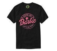 Come on Let's Go Party T-Shirt Top Tee - Pink Girl Doll Blonde Film