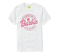 Come on Let's Go Party T-Shirt Top Tee - Pink Girl Doll Blonde Film