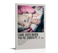 Come Over When You're Sober, Pt Anti Splash Art Posters Living Room And Bedroom Hanging Paintings Suitable for Multiple Scenarios No Need for Punching Easy to Install Suitable for Gifts And Personal U