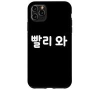 "Come Quickly" Cute Funny Korean Word Hangul Case for iPhone 11 Pro Max