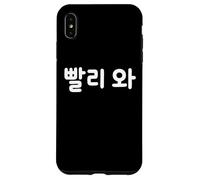 "Come Quickly" Cute Funny Korean Word Hangul Case for iPhone XS Max