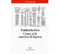 Come si fa una tesi di laurea