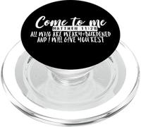 Come to Me All Who Are Weary Matthew 11:28 Graphic PopSockets PopGrip for MagSafe