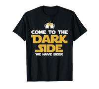 Come To The Dark Side We Have Beer- Beer Drinking T-Shirt