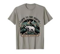 Come to The North - Wilderness Bear Mountain Adventure T-Shirt