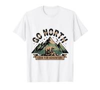 Come to The North - Wilderness Bear Mountain Adventure T-Shirt