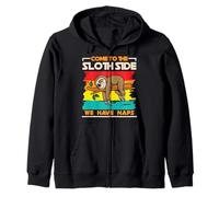 Come to the Sloth Side Zip Hoodie