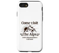 Come Visit The Alps 1 800 Mountainlove Call Now Case for iPhone SE (2020) / 7/8