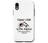 Come Visit The Alps 1 800 Mountainlove Call Now Case for iPhone XR