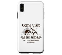 Come Visit The Alps 1 800 Mountainlove Call Now Case for iPhone XS Max