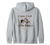 Come Visit The Alps 1 800 Mountainlove Call Now Zip Hoodie