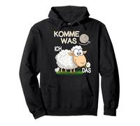 Come what will I sheep the funny sheep Pullover Hoodie