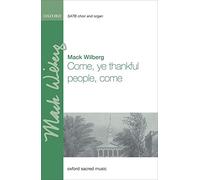Come, ye thankful people, come: Vocal score
