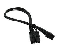 COMeap Mini 6 Pin to 8 Pin PCI Express Video Card Power Adapter Cable for Mac Pro Tower/Power Mac G5 14-inch(35cm) (Pack of 2)