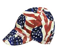 Comeaux Caps Reversible Welding Cap Stars & Stripes Size 7-1/2
