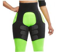 Comebachome 3 in 1 Hip Brace Thigh Compression Sleeve Sciatica Support Wrap Groin Support Wrap for Men and Women Pulled Quadriceps Thigh Muscle Hip Flexor Strain XL, Brace, For Women