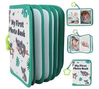 Comebachome Baby Photo Albums Holds, 4x6in Photos, Baby Photo Book with Multifunctional Hook & Baby Safety Mirror, Kids Photo Album for Newborn Toddler