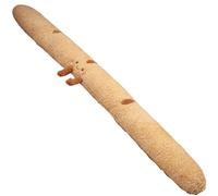 Comebachome Bread Pillow Cute Plush 47" Long Food Plushies Soft Cartoon Body Pillow for Sleeping Hugging Decorative Zippered Washable Full Body Pillow for Bed, Couch, Long Plush PillowBread Plush