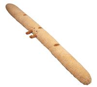 Comebachome Bread Pillow Cute Plush 47" Long Food Plushies Soft Cartoon Body Pillow for Sleeping Hugging Decorative Zippered Washable Full Body Pillows, Heimdekorationen