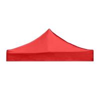 Comebachome Canopy Cover Replacement, 2x2m Waterproof Fabric Replacement Canopy Top, Up Canopies Top for Outdoor Garden Picnic, Camping (Red)