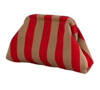 Comebachome Crochet Purses for Women, 31x24cm Crochet Stripe, Cloud Shape Handbag, Evening Bag for Party