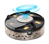 Comebachome Fly Catcher Indoor, USB Rechargeable Automatic Fly Catcher, Silent Rotating Electric Trap for Bedroom Kitchen Garden