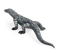 Comebachome Lizard 6x2 Inch Realistic Crawling Monitor Lizard Figurine with Long Tail Educational ABS Reptile Toys, for Kids