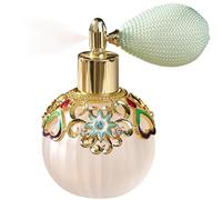 Comebachome Perfume Spray Bottle, 40ml Glass Empty Refillable Vintage Perfume Bottle, Exquisite Elegant Empty Jar Atomizer Diffuser for Toner, Essential Oil, Decor