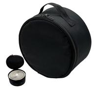 Comebachome Portable Fan Storage Bag Waterproof Makeup Bag Multipurpose Dustproof Zipper Closure Portable Fan Handbag with Handle for Camping Travel Outside Picnic, 9x5in, Cosmetic