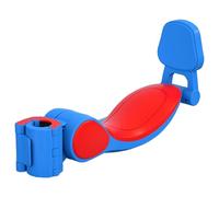 Comebachome Scooter Seat Attachment for Kids - Seat for Scooter Easy Installation & Secure Lock, Foldable Wide Seats with Backrest Comfortable Ride, Fit Most, Blue, Summer Use