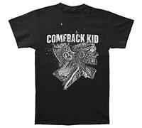 Comeback Kid Head Explode T-Shirt Printed Black Graphic Tee L