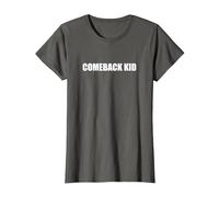 Comeback Kid T-Shirt, Women, Asphalt Grey, Medium