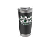 Comeback- Spinal Cord Injuries Awareness Support Ribbon Stainless Steel Insulated Tumbler